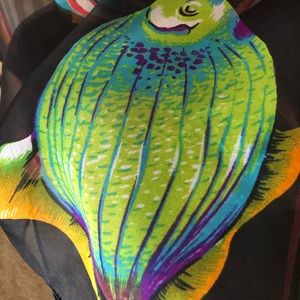 CEJON Very Cool Fish Galore Women’s Scarf Shaw 40x64